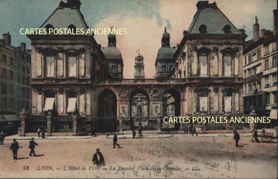 Cartes postales anciennes > CARTES POSTALES > carte postale ancienne > cartes-postales-ancienne.com Auvergne rhone alpes Rhone Lyon 1er