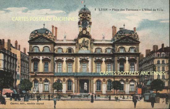 Cartes postales anciennes > CARTES POSTALES > carte postale ancienne > cartes-postales-ancienne.com Auvergne rhone alpes Rhone Lyon 1er