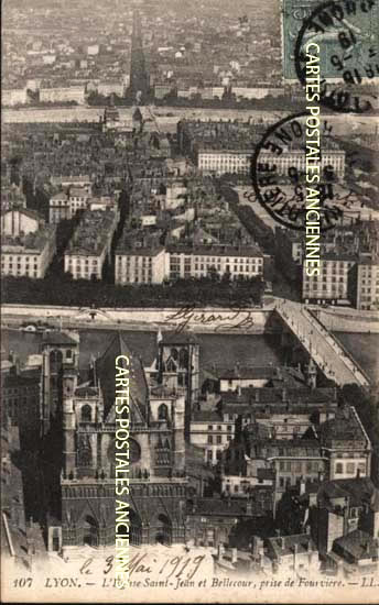 Cartes postales anciennes > CARTES POSTALES > carte postale ancienne > cartes-postales-ancienne.com Auvergne rhone alpes Rhone Lyon