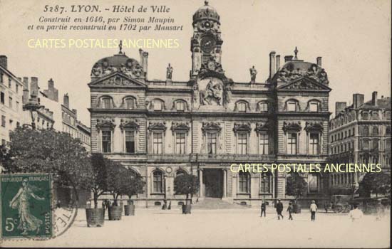 Cartes postales anciennes > CARTES POSTALES > carte postale ancienne > cartes-postales-ancienne.com Auvergne rhone alpes Rhone Lyon 1er