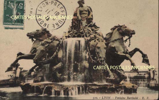 Cartes postales anciennes > CARTES POSTALES > carte postale ancienne > cartes-postales-ancienne.com Auvergne rhone alpes Rhone Lyon 1er