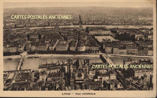 Cartes postales anciennes > CARTES POSTALES > carte postale ancienne > cartes-postales-ancienne.com Auvergne rhone alpes Rhone Lyon