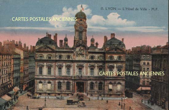 Cartes postales anciennes > CARTES POSTALES > carte postale ancienne > cartes-postales-ancienne.com Auvergne rhone alpes Rhone Lyon 1er