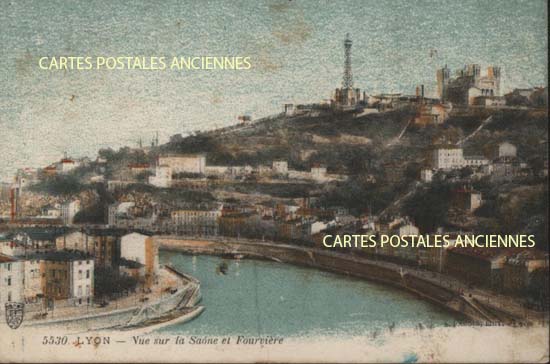 Cartes postales anciennes > CARTES POSTALES > carte postale ancienne > cartes-postales-ancienne.com Auvergne rhone alpes Rhone Lyon