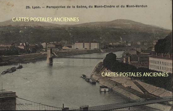Cartes postales anciennes > CARTES POSTALES > carte postale ancienne > cartes-postales-ancienne.com Auvergne rhone alpes Rhone Lyon