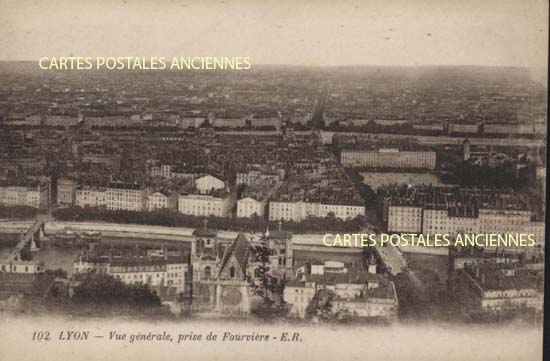 Cartes postales anciennes > CARTES POSTALES > carte postale ancienne > cartes-postales-ancienne.com Auvergne rhone alpes Rhone Lyon