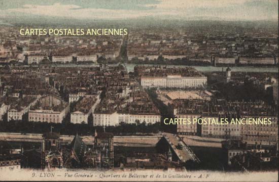 Cartes postales anciennes > CARTES POSTALES > carte postale ancienne > cartes-postales-ancienne.com Auvergne rhone alpes Rhone Lyon