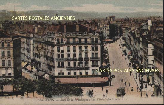 Cartes postales anciennes > CARTES POSTALES > carte postale ancienne > cartes-postales-ancienne.com Auvergne rhone alpes Rhone Lyon 3eme