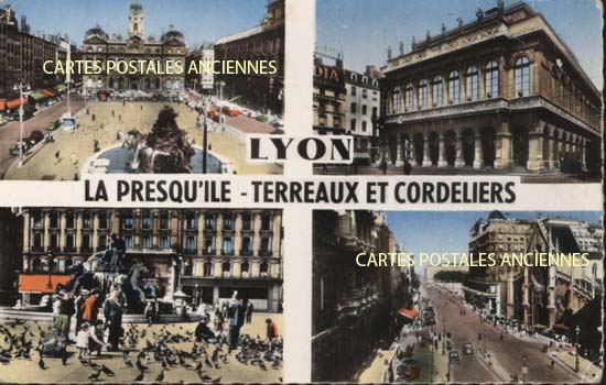 Cartes postales anciennes > CARTES POSTALES > carte postale ancienne > cartes-postales-ancienne.com Auvergne rhone alpes Rhone Lyon