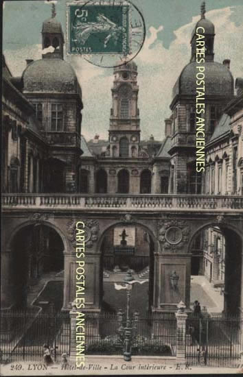Cartes postales anciennes > CARTES POSTALES > carte postale ancienne > cartes-postales-ancienne.com Auvergne rhone alpes Rhone Lyon 1er