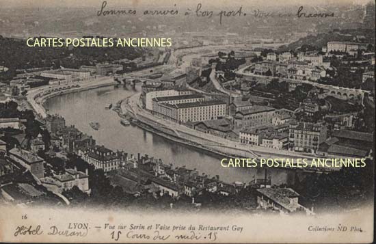 Cartes postales anciennes > CARTES POSTALES > carte postale ancienne > cartes-postales-ancienne.com Auvergne rhone alpes Rhone Lyon