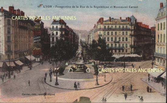 Cartes postales anciennes > CARTES POSTALES > carte postale ancienne > cartes-postales-ancienne.com Auvergne rhone alpes Rhone Lyon 2eme