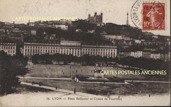 Cartes postales anciennes > CARTES POSTALES > carte postale ancienne > cartes-postales-ancienne.com Auvergne rhone alpes Rhone Lyon 2eme