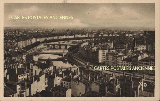 Cartes postales anciennes > CARTES POSTALES > carte postale ancienne > cartes-postales-ancienne.com Auvergne rhone alpes Rhone Lyon