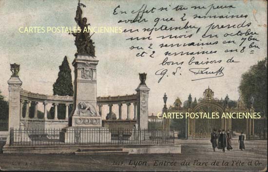 Cartes postales anciennes > CARTES POSTALES > carte postale ancienne > cartes-postales-ancienne.com Auvergne rhone alpes Rhone Lyon 6eme