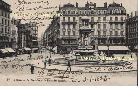 Cartes postales anciennes > CARTES POSTALES > carte postale ancienne > cartes-postales-ancienne.com Auvergne rhone alpes Rhone Lyon 2eme
