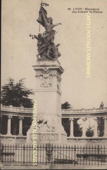 Cartes postales anciennes > CARTES POSTALES > carte postale ancienne > cartes-postales-ancienne.com Auvergne rhone alpes Rhone Lyon 6eme