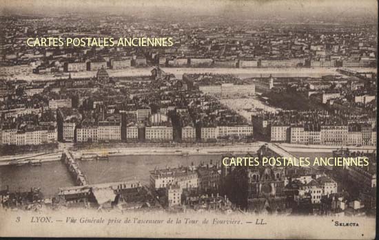 Cartes postales anciennes > CARTES POSTALES > carte postale ancienne > cartes-postales-ancienne.com Auvergne rhone alpes Rhone Lyon