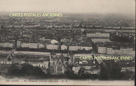 Cartes postales anciennes > CARTES POSTALES > carte postale ancienne > cartes-postales-ancienne.com Auvergne rhone alpes Rhone Lyon