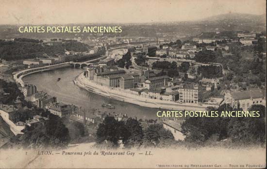 Cartes postales anciennes > CARTES POSTALES > carte postale ancienne > cartes-postales-ancienne.com Auvergne rhone alpes Rhone Lyon