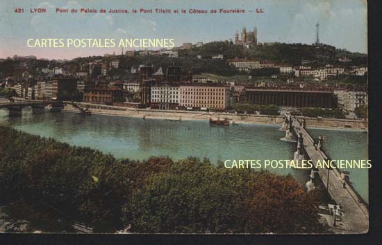 Cartes postales anciennes > CARTES POSTALES > carte postale ancienne > cartes-postales-ancienne.com Auvergne rhone alpes Rhone Lyon