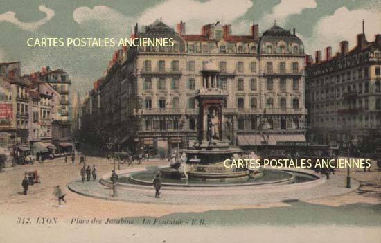 Cartes postales anciennes > CARTES POSTALES > carte postale ancienne > cartes-postales-ancienne.com Auvergne rhone alpes Rhone Lyon 2eme