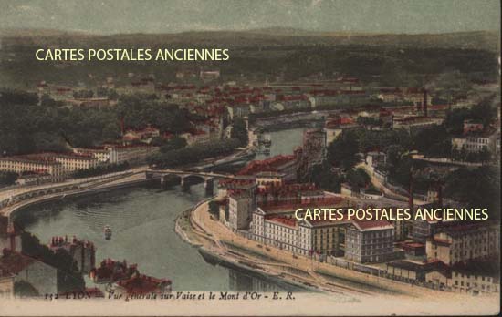 Cartes postales anciennes > CARTES POSTALES > carte postale ancienne > cartes-postales-ancienne.com Auvergne rhone alpes Rhone Lyon