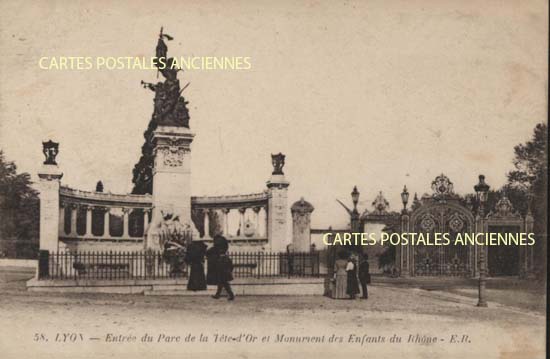 Cartes postales anciennes > CARTES POSTALES > carte postale ancienne > cartes-postales-ancienne.com Auvergne rhone alpes Rhone Lyon 6eme