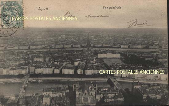 Cartes postales anciennes > CARTES POSTALES > carte postale ancienne > cartes-postales-ancienne.com Auvergne rhone alpes Rhone Lyon