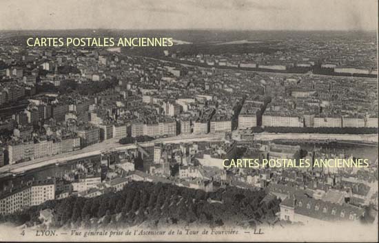 Cartes postales anciennes > CARTES POSTALES > carte postale ancienne > cartes-postales-ancienne.com Auvergne rhone alpes Rhone Lyon