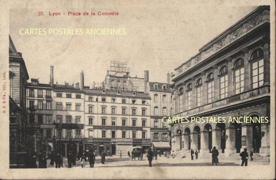 Cartes postales anciennes > CARTES POSTALES > carte postale ancienne > cartes-postales-ancienne.com Auvergne rhone alpes Rhone Lyon 1er