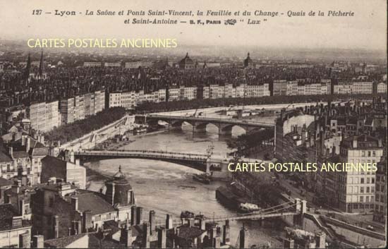 Cartes postales anciennes > CARTES POSTALES > carte postale ancienne > cartes-postales-ancienne.com Auvergne rhone alpes Rhone Lyon