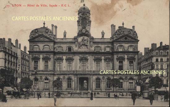 Cartes postales anciennes > CARTES POSTALES > carte postale ancienne > cartes-postales-ancienne.com Auvergne rhone alpes Rhone Lyon 1er