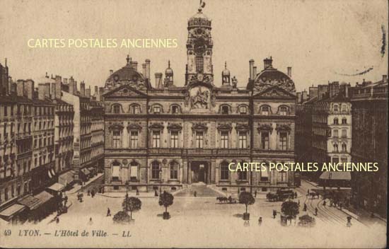 Cartes postales anciennes > CARTES POSTALES > carte postale ancienne > cartes-postales-ancienne.com Auvergne rhone alpes Rhone Lyon 1er