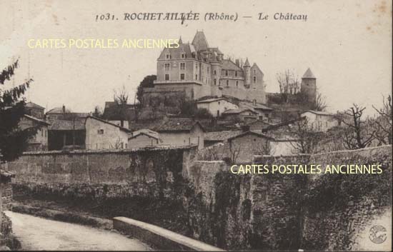 Cartes postales anciennes > CARTES POSTALES > carte postale ancienne > cartes-postales-ancienne.com Auvergne rhone alpes Rhone Rochetaillee Sur Saone