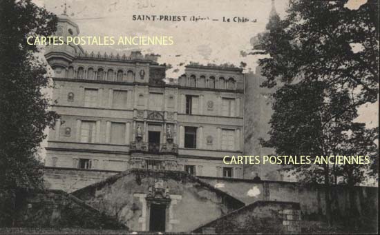 Cartes postales anciennes > CARTES POSTALES > carte postale ancienne > cartes-postales-ancienne.com Auvergne rhone alpes Rhone Saint Priest