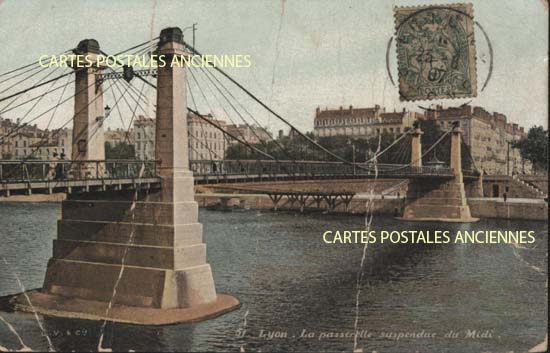 Cartes postales anciennes > CARTES POSTALES > carte postale ancienne > cartes-postales-ancienne.com Auvergne rhone alpes Rhone Lyon