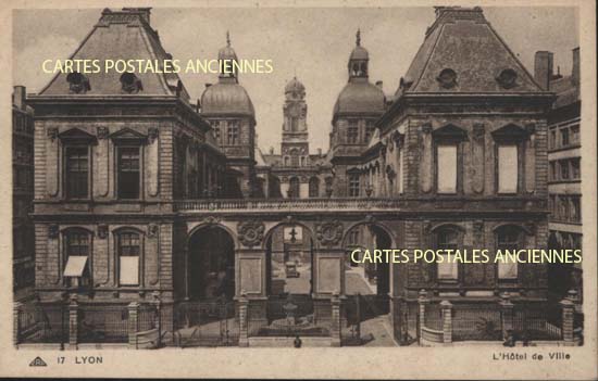 Cartes postales anciennes > CARTES POSTALES > carte postale ancienne > cartes-postales-ancienne.com Auvergne rhone alpes Rhone Lyon 1er