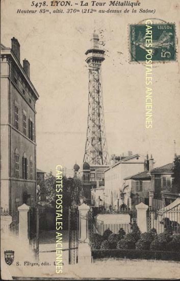 Cartes postales anciennes > CARTES POSTALES > carte postale ancienne > cartes-postales-ancienne.com Auvergne rhone alpes Rhone Lyon 5eme