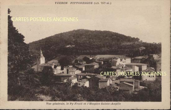 Cartes postales anciennes > CARTES POSTALES > carte postale ancienne > cartes-postales-ancienne.com Auvergne rhone alpes Rhone Yzeron