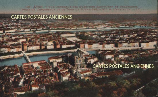 Cartes postales anciennes > CARTES POSTALES > carte postale ancienne > cartes-postales-ancienne.com Auvergne rhone alpes Rhone Lyon