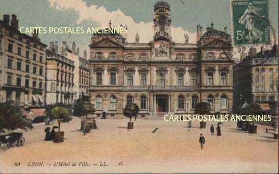 Cartes postales anciennes > CARTES POSTALES > carte postale ancienne > cartes-postales-ancienne.com Auvergne rhone alpes Rhone Lyon 1er