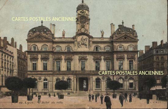 Cartes postales anciennes > CARTES POSTALES > carte postale ancienne > cartes-postales-ancienne.com Auvergne rhone alpes Rhone Lyon 1er