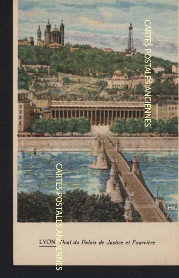 Cartes postales anciennes > CARTES POSTALES > carte postale ancienne > cartes-postales-ancienne.com Auvergne rhone alpes Rhone Lyon