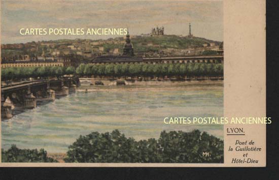 Cartes postales anciennes > CARTES POSTALES > carte postale ancienne > cartes-postales-ancienne.com Auvergne rhone alpes Rhone Lyon