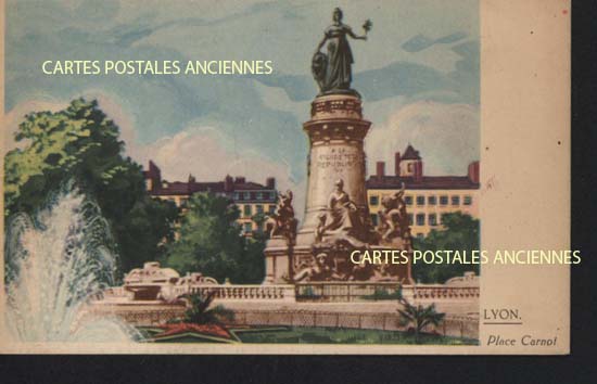Cartes postales anciennes > CARTES POSTALES > carte postale ancienne > cartes-postales-ancienne.com Auvergne rhone alpes Rhone Lyon 2eme