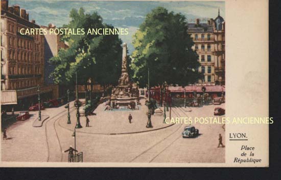 Cartes postales anciennes > CARTES POSTALES > carte postale ancienne > cartes-postales-ancienne.com Auvergne rhone alpes Rhone Lyon 2eme