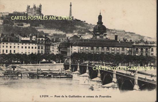 Cartes postales anciennes > CARTES POSTALES > carte postale ancienne > cartes-postales-ancienne.com Auvergne rhone alpes Rhone Lyon