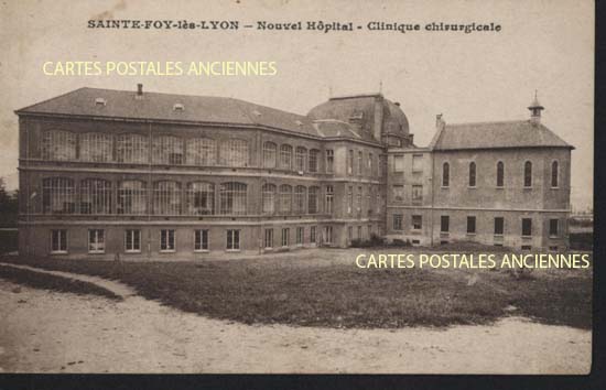 Cartes postales anciennes > CARTES POSTALES > carte postale ancienne > cartes-postales-ancienne.com Auvergne rhone alpes Rhone Sainte Foy Les Lyon
