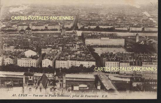 Cartes postales anciennes > CARTES POSTALES > carte postale ancienne > cartes-postales-ancienne.com Auvergne rhone alpes Rhone Lyon